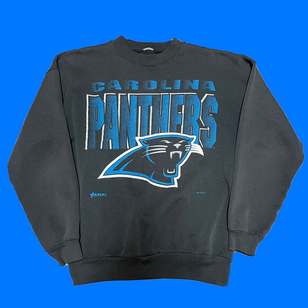 Vintage Carolina Panthers Crewneck Sweatshirt Size XL